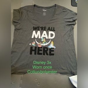 Disney V-neck tee 3X